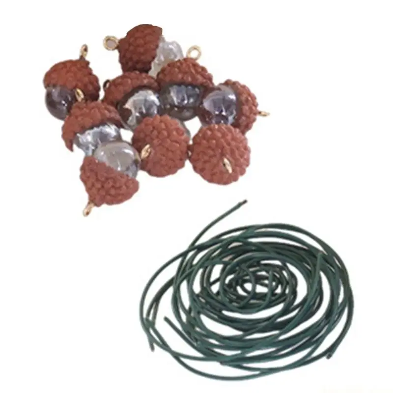 QX2E Unique Pinecone Resins Stakes For Beautiful Home And Garden Decoration
QX2E Unique Pinecone Resins Stakes For Beautiful Home And Garden Decoration