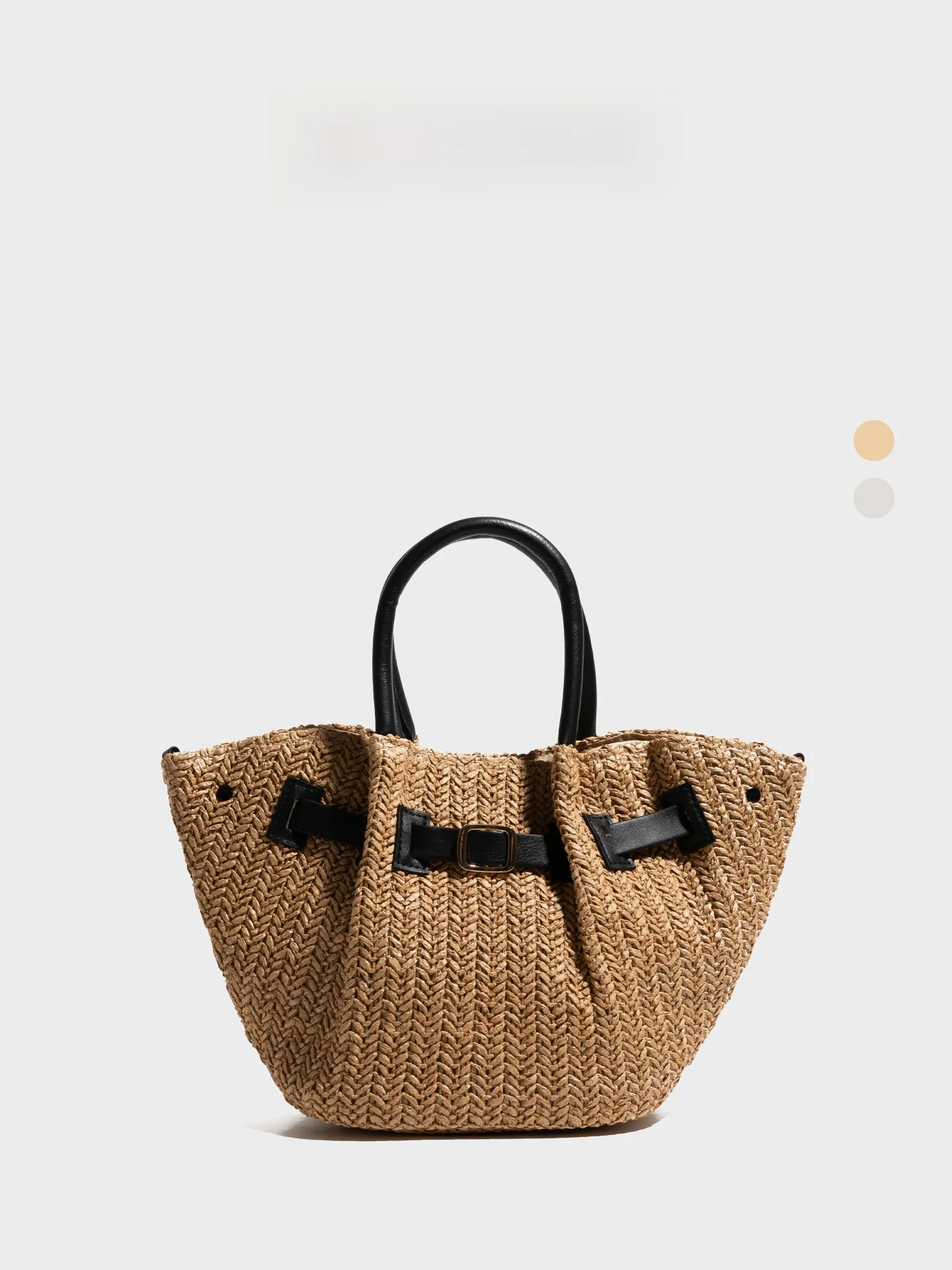 Orange Girl Grass Woven Bag Women's Large Capacity Retro Leather Patchwork Handheld Basket Bag Casual Magnetic Buckle Closure
Orange Girl Grass Woven Bag Women's Large Capacity Retro Leather Patchwork Handheld Basket Bag Casual Magnetic Buckle Closure