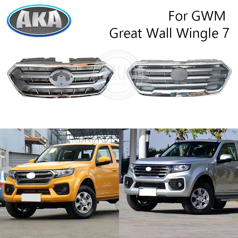 Front Bumper Grille Mask Radiator Grille For GWM Great Wall Wingle 7 2017-2021 Racing Grills
Front Bumper Grille Mask Radiator Grille For GWM Great Wall Wingle 7 2017-2021 Racing Grills