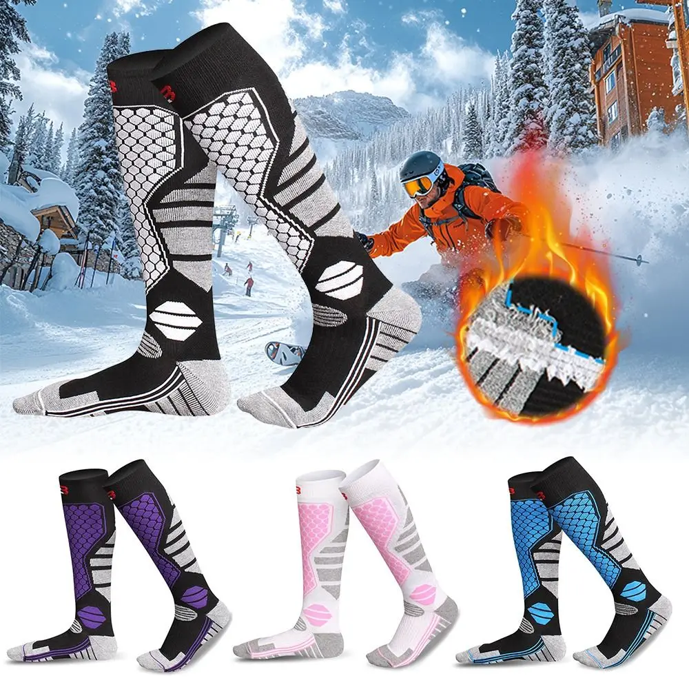 Professional Anti-slip Ski Socks Breathable Thickened Compression Socks Thermal Moisture-wicking Snowboard Socks
Professional Anti-slip Ski Socks Breathable Thickened Compression Socks Thermal Moisture-wicking Snowboard Socks