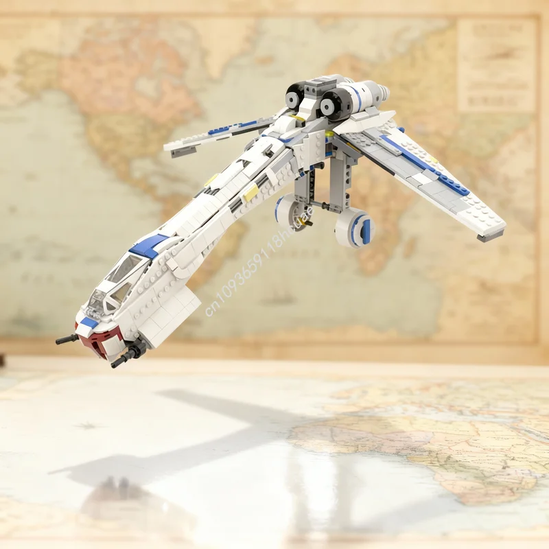 818pcs MOC Republic Dropship Alternative Star Battle Model Building Blocks Festival Gifts Construction Toys Brick
818pcs MOC Republic Dropship Alternative Star Battle Model Building Blocks Festival Gifts Construction Toys Brick
