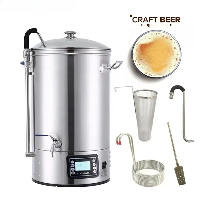 Пивное оборудование Guten 40 л 50 л Brewzilla из нержавеющей стали/все в одном микропивоварня/пивоваренное оборудование
Пивное оборудование Guten 40 л 50 л Brewzilla из нержавеющей стали/все в одном микропивоварня/пивоваренное оборудование