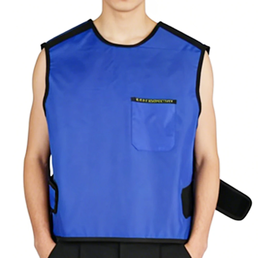 Защитная одежда от рентгеновского излучения для стоматологии - свинцовый фартук 0,35 мм с жилетом для короткого периода пребывания в зоне облучения
Защитная одежда от рентгеновского излучения для стоматологии - свинцовый фартук 0,35 мм с жилетом для короткого периода пребывания в зоне облучения