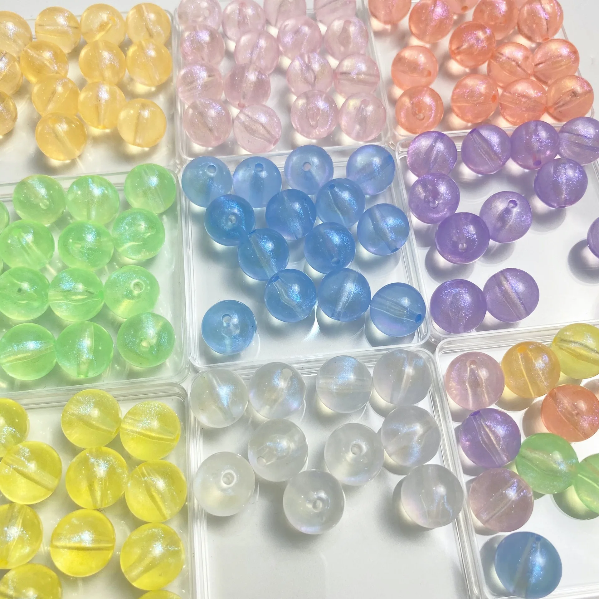 Wholesale 14mm 16mm Acrylic Mermaid Color Shiny Jewelry Loose Beads Handmade DIY Bracelet Mobile Phone Chain Accessories
Wholesale 14mm 16mm Acrylic Mermaid Color Shiny Jewelry Loose Beads Handmade DIY Bracelet Mobile Phone Chain Accessories