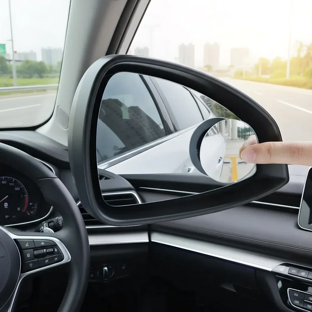 2PCS Round Convex Blind Spot Mirror - 360° Adjustable Wide Angle Safety Mirror
2PCS Round Convex Blind Spot Mirror - 360° Adjustable Wide Angle Safety Mirror