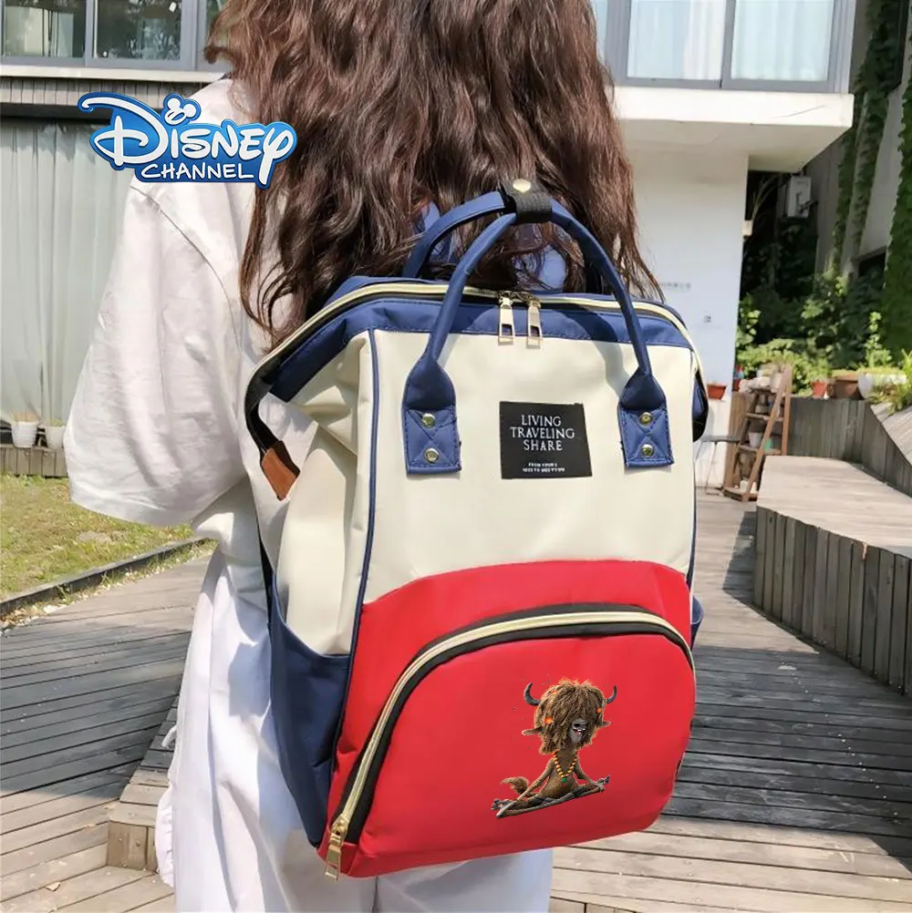 Нейлоновый рюкзак с персонажами Disney Zootopia, практичная сумка для мамы с множеством карманов и изолированными боковыми отделениями
Нейлоновый рюкзак с персонажами Disney Zootopia, практичная сумка для мамы с множеством карманов и изолированными боковыми отделениями