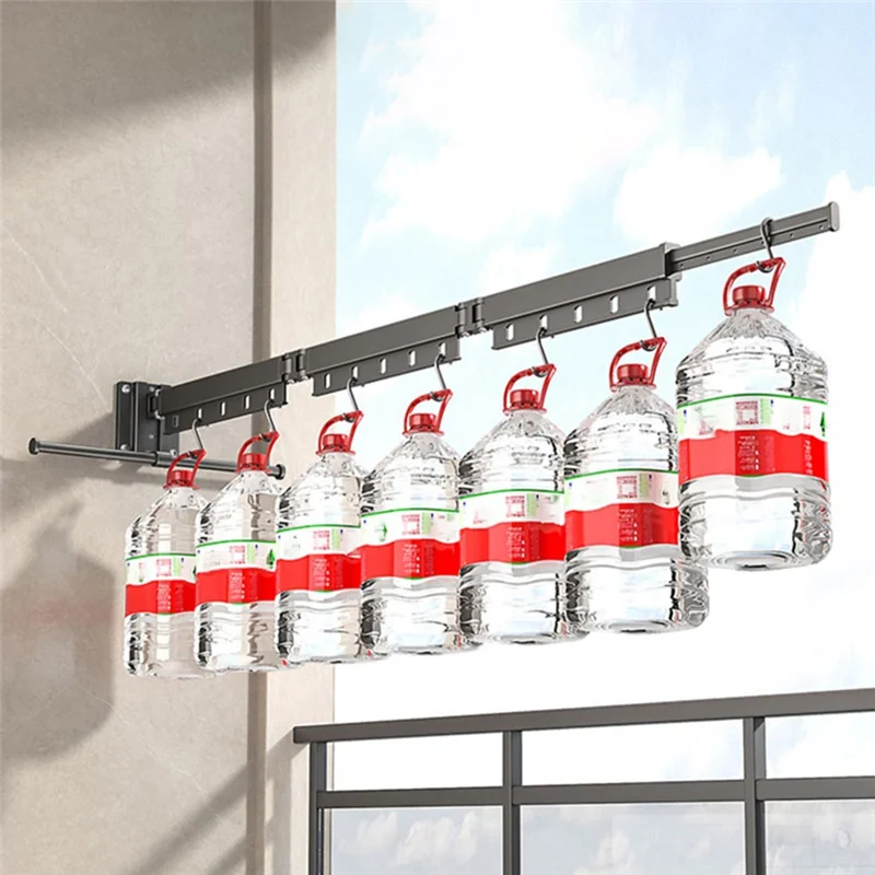 Wall-Mounted Clothes Drying Rack - Foldable Telescopic Household Clothes Drying Rod Design For Efficient Drying
Wall-Mounted Clothes Drying Rack - Foldable Telescopic Household Clothes Drying Rod Design For Efficient Drying