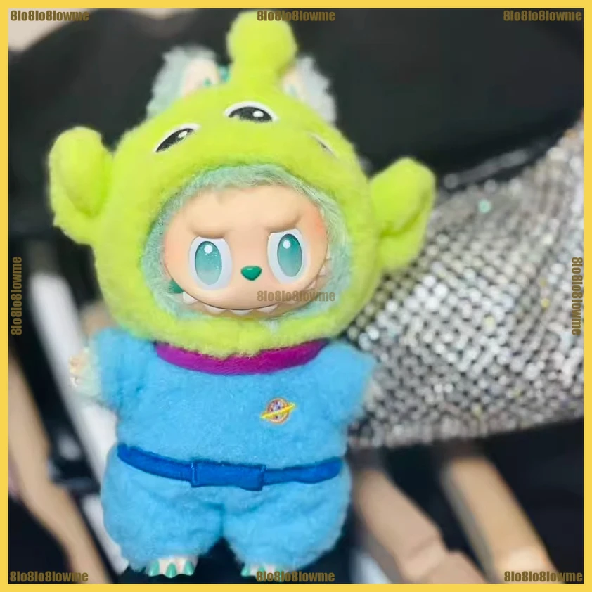 Одежда Labubu с героями мультфильмов, милое блюдце, наряд с изображением динозавра, мини-плюшевая кукла, одежда, модные аксессуары для кукол, подарок для мальчиков и девочек
Одежда Labubu с героями мультфильмов, милое блюдце, наряд с изображением динозавра, мини-плюшевая кукла, одежда, модные аксессуары для кукол, подарок для мальчиков и девочек