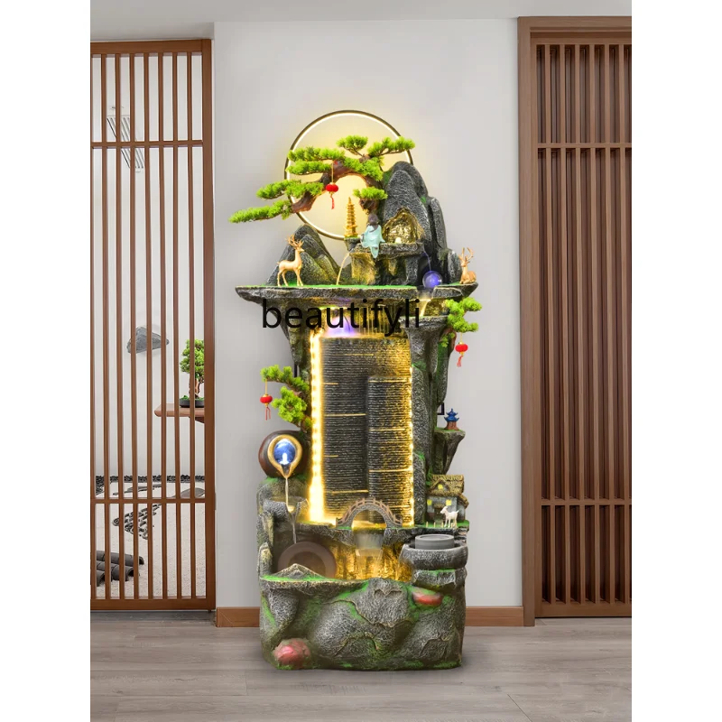 Lucky Large Floor Artificial Mountain and Fountain Decoration Living Room Humidifier Waterscape Decoration home accessories
Lucky Large Floor Artificial Mountain and Fountain Decoration Living Room Humidifier Waterscape Decoration home accessories