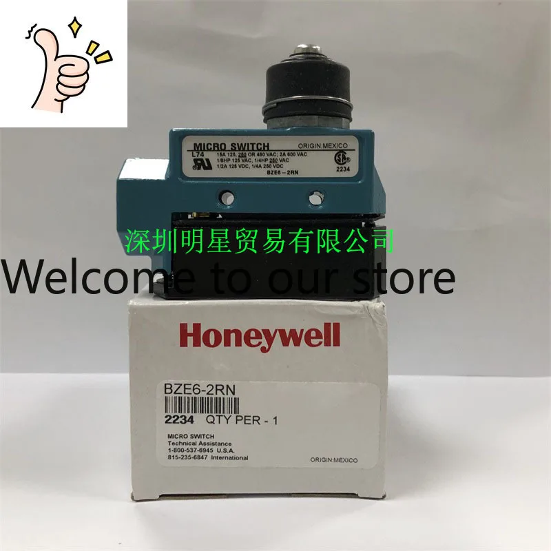 American Honeywell Honeywell Limit Switch BZE6-2RN Original Genuine Fake One Penalty Ten
American Honeywell Honeywell Limit Switch BZE6-2RN Original Genuine Fake One Penalty Ten