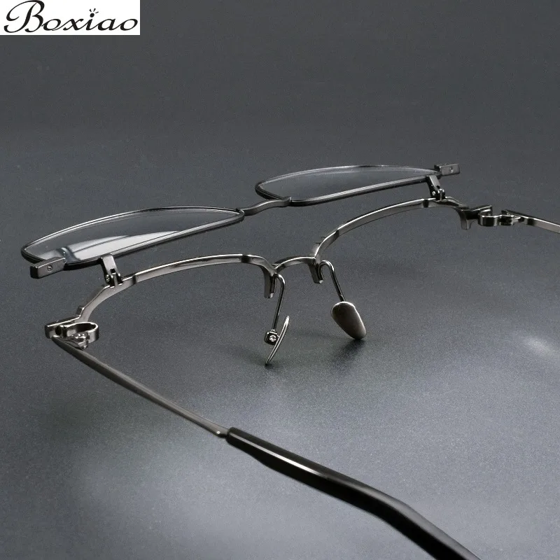 S-401T Квадратная оправа для очков с откидной крышкой из чистого титана Титановая оправа — зеркало двойного назначения Сверхлегкая дальняя и ближняя.
S-401T Квадратная оправа для очков с откидной крышкой из чистого титана Титановая оправа — зеркало двойного назначения Сверхлегкая дальняя и ближняя.