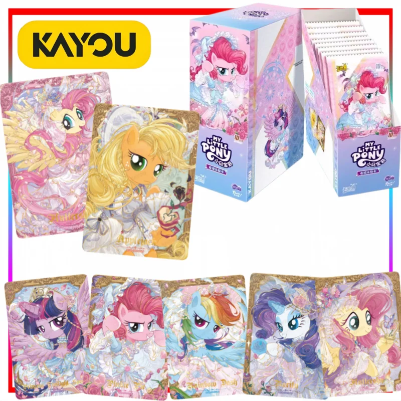 KAYOU Official My Little Pony Game Card Huiyue Pack Ninth Edition Pinkie Pie Collectible Card Anime Merchandise Holiday Gift
KAYOU Official My Little Pony Game Card Huiyue Pack Ninth Edition Pinkie Pie Collectible Card Anime Merchandise Holiday Gift