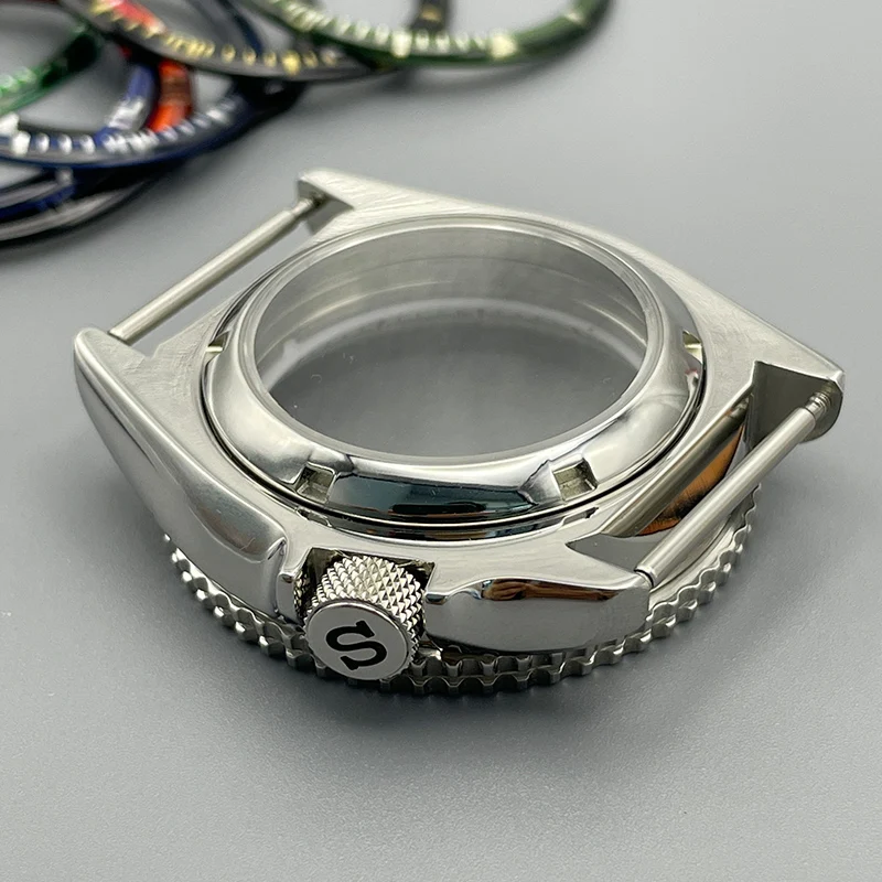42mm Silve Watch Case Sapphire Crystal Glass Fit for NH35 NH36 NH38 4R 7S Movement 28.5mm Dail Watch Cases Modified Part
42mm Silve Watch Case Sapphire Crystal Glass Fit for NH35 NH36 NH38 4R 7S Movement 28.5mm Dail Watch Cases Modified Part