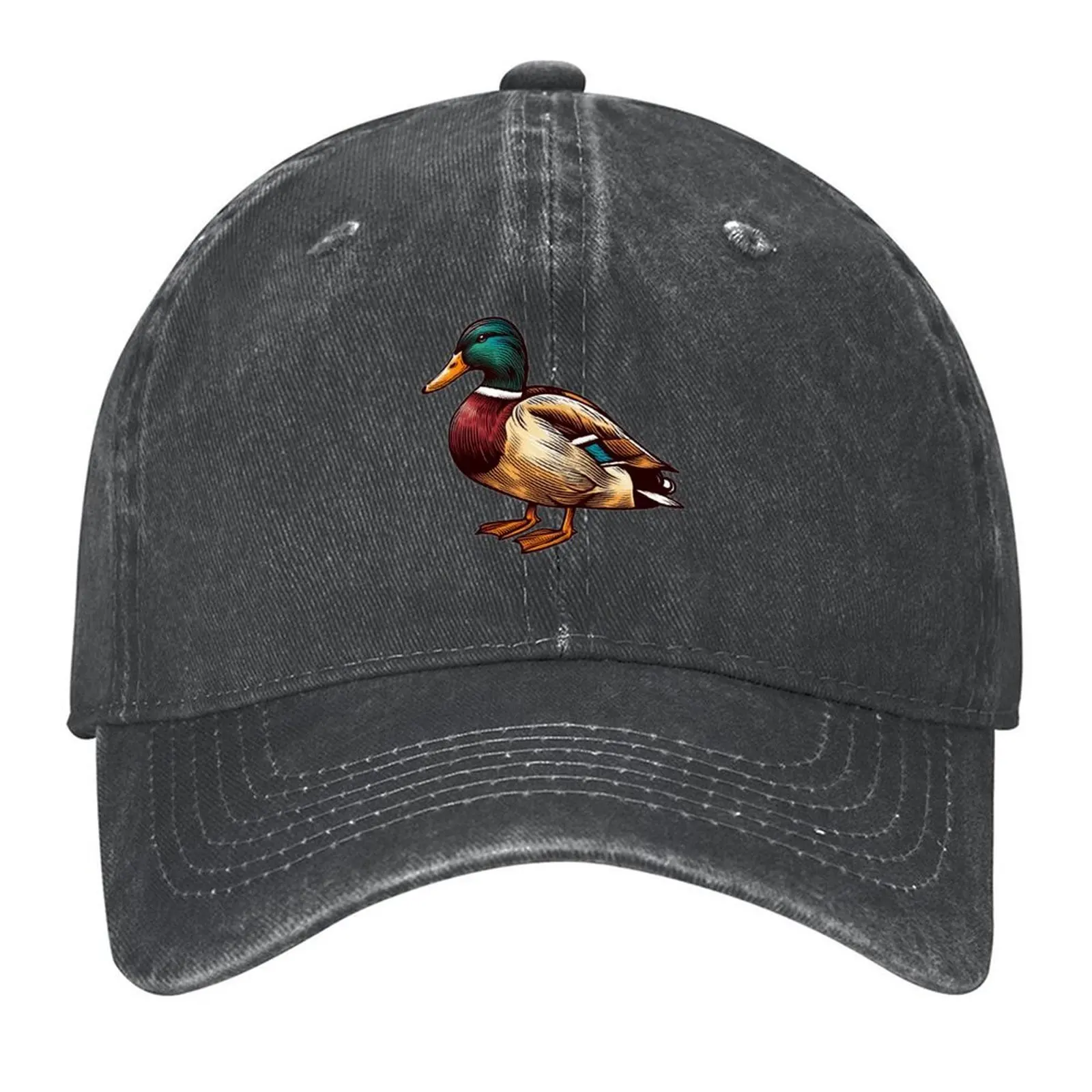 Mallard Duck cartoon Baseball Cap derby hat Funny hats Golf Hat Man New In Hat Ladies Men's 
Mallard Duck cartoon Baseball Cap derby hat Funny hats Golf Hat Man New In Hat Ladies Men's