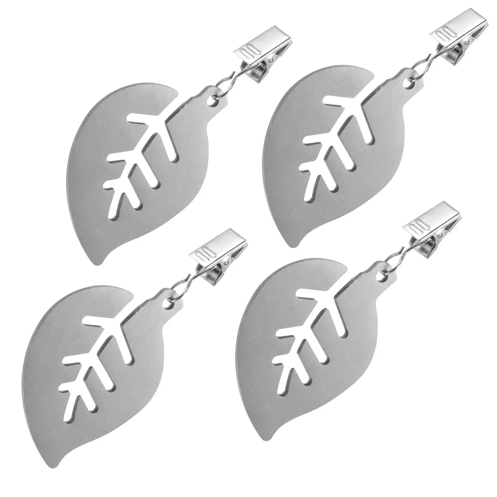 4 Pcs Weights Stainless Stainless Steel Table Weights Clamps for Home Outdoor Wedding Party Table Cloth Holders
4 Pcs Weights Stainless Stainless Steel Table Weights Clamps for Home Outdoor Wedding Party Table Cloth Holders