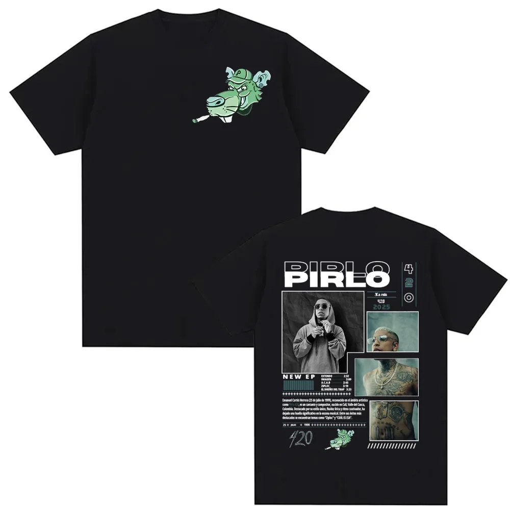 Rapper Pirlo Music Album Tour 2025 Graphic T-Shirt Summer New Men's Cotton High Quality Cotton T-Shirt Hip Hop Vintage T-Shirt
Rapper Pirlo Music Album Tour 2025 Graphic T-Shirt Summer New Men's Cotton High Quality Cotton T-Shirt Hip Hop Vintage T-Shirt