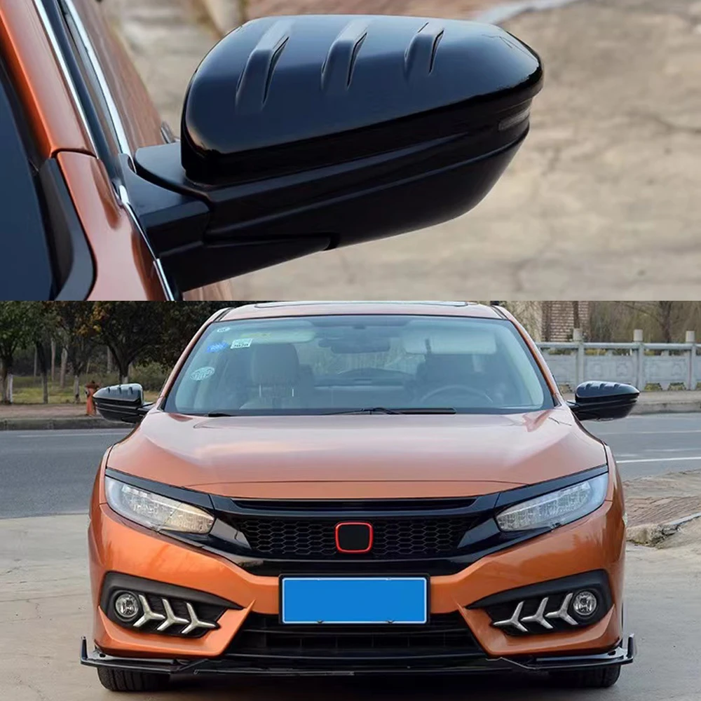 For Honda Civic 10th Gen 2016-2020 Glossy Black/Carbon fiber Rearview Mirror Cover Door Side Wing Mirror Caps Case Add-on
For Honda Civic 10th Gen 2016-2020 Glossy Black/Carbon fiber Rearview Mirror Cover Door Side Wing Mirror Caps Case Add-on