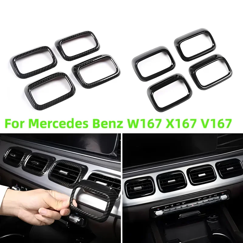 For Mercedes Benz GLE Class W167 V167 GLE350/400d/450 GLE53AMG GLS X167 GLS450 Car Center Air Condition Outlet Frame Cover Trim
For Mercedes Benz GLE Class W167 V167 GLE350/400d/450 GLE53AMG GLS X167 GLS450 Car Center Air Condition Outlet Frame Cover Trim