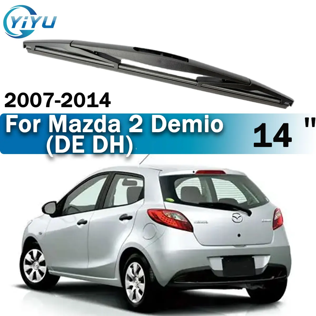 14" Rear Wiper Blade For Mazda 2 Mazda 2 Demio DE DH 2007-2014 Windscreen Window Brushes Accessories
14" Rear Wiper Blade For Mazda 2 Mazda 2 Demio DE DH 2007-2014 Windscreen Window Brushes Accessories