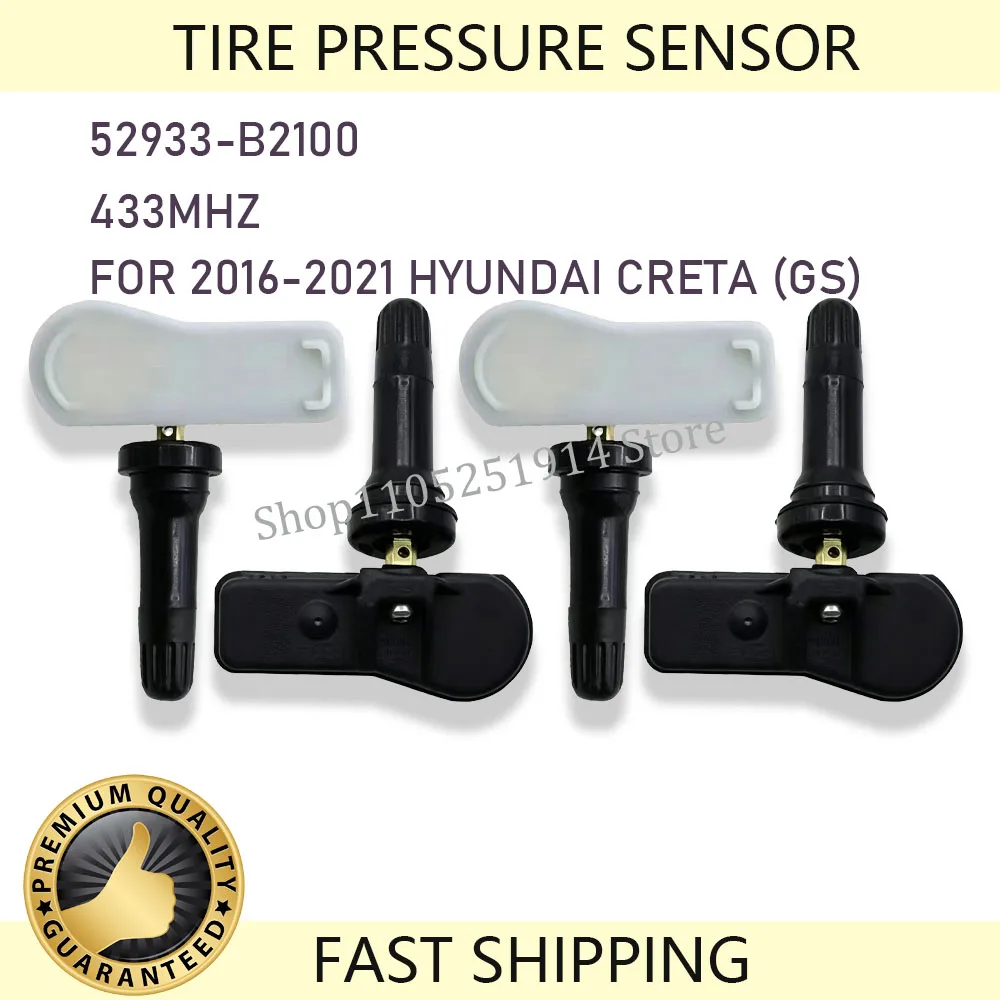 TPMS SENSOR 52933-B2100 433MHz FOR 2016-2021 HYUNDAI CRETA (GS) TIRE PRESSURE SENSOR HYUNDAI TPMS 52933B2100
TPMS SENSOR 52933-B2100 433MHz FOR 2016-2021 HYUNDAI CRETA (GS) TIRE PRESSURE SENSOR HYUNDAI TPMS 52933B2100