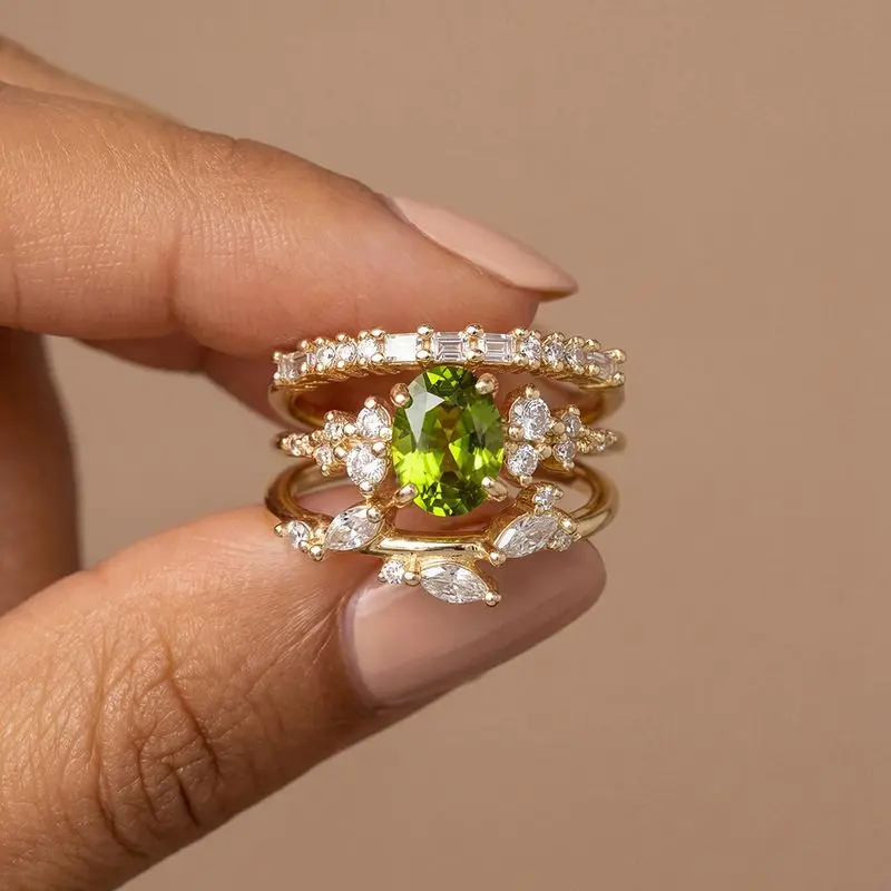 Trendy Geometric Cubic Zircon Three Piece Rings Set for Women Gold Colour High Quality Female Accessories Wedding Party Jewelry
Trendy Geometric Cubic Zircon Three Piece Rings Set for Women Gold Colour High Quality Female Accessories Wedding Party Jewelry