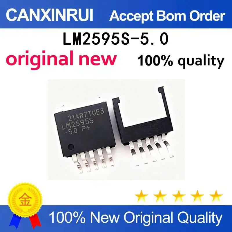 (5-100 pieces)LM2595SX-5.0 SMT TO-263 SMT Zener Transistor Chip Original
(5-100 pieces)LM2595SX-5.0 SMT TO-263 SMT Zener Transistor Chip Original