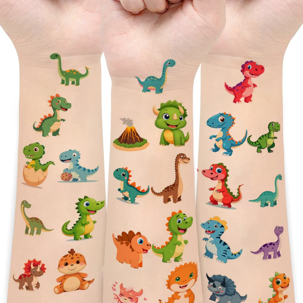 54 шт., временные татуировки, наклейки с динозаврами, декоративные наклейки с героями мультфильмов, водонепроницаемые долговечные наклейки на тело для мужчин и взрослых 
54 шт., временные татуировки, наклейки с динозаврами, декоративные наклейки с героями мультфильмов, водонепроницаемые долговечные наклейки на тело для мужчин и взрослых