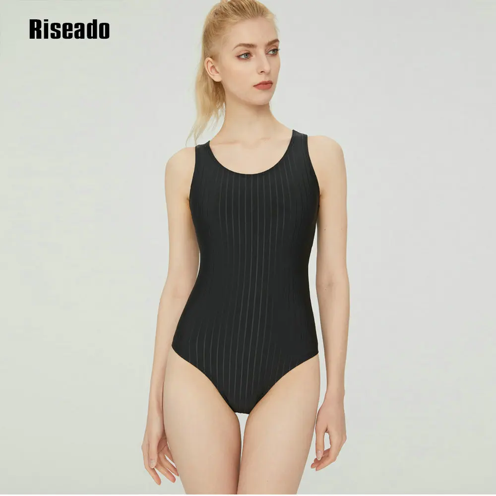 Riseado Women One Piece Swimsuit U Back Woman Athletic Swimwear Chlorine Resistant
Riseado Women One Piece Swimsuit U Back Woman Athletic Swimwear Chlorine Resistant