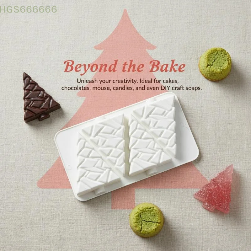 Chocolate French Dessert Pastry Silicone Mould Cake Baking Decorating Tools Dorica 4 Cavity 3D Christmas Tree Design Mousse Mold
Chocolate French Dessert Pastry Silicone Mould Cake Baking Decorating Tools Dorica 4 Cavity 3D Christmas Tree Design Mousse Mold