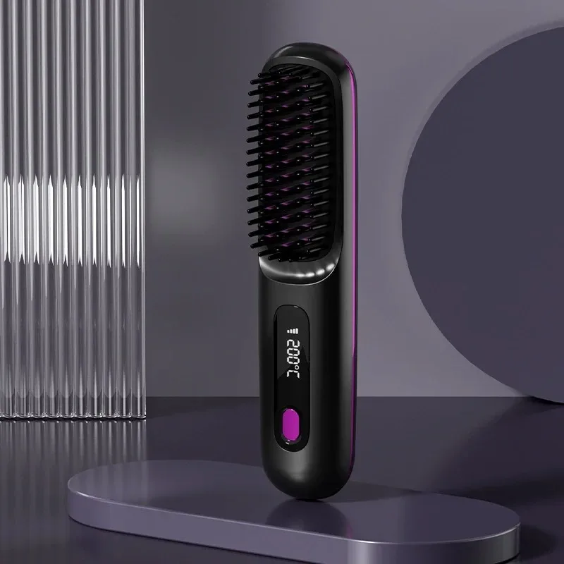 Портативная многофункциональная расческа-выпрямитель для волос, USB перезаряжаемая расческа-выпрямитель с ЖК-дисплеем
Портативная многофункциональная расческа-выпрямитель для волос, USB перезаряжаемая расческа-выпрямитель с ЖК-дисплеем