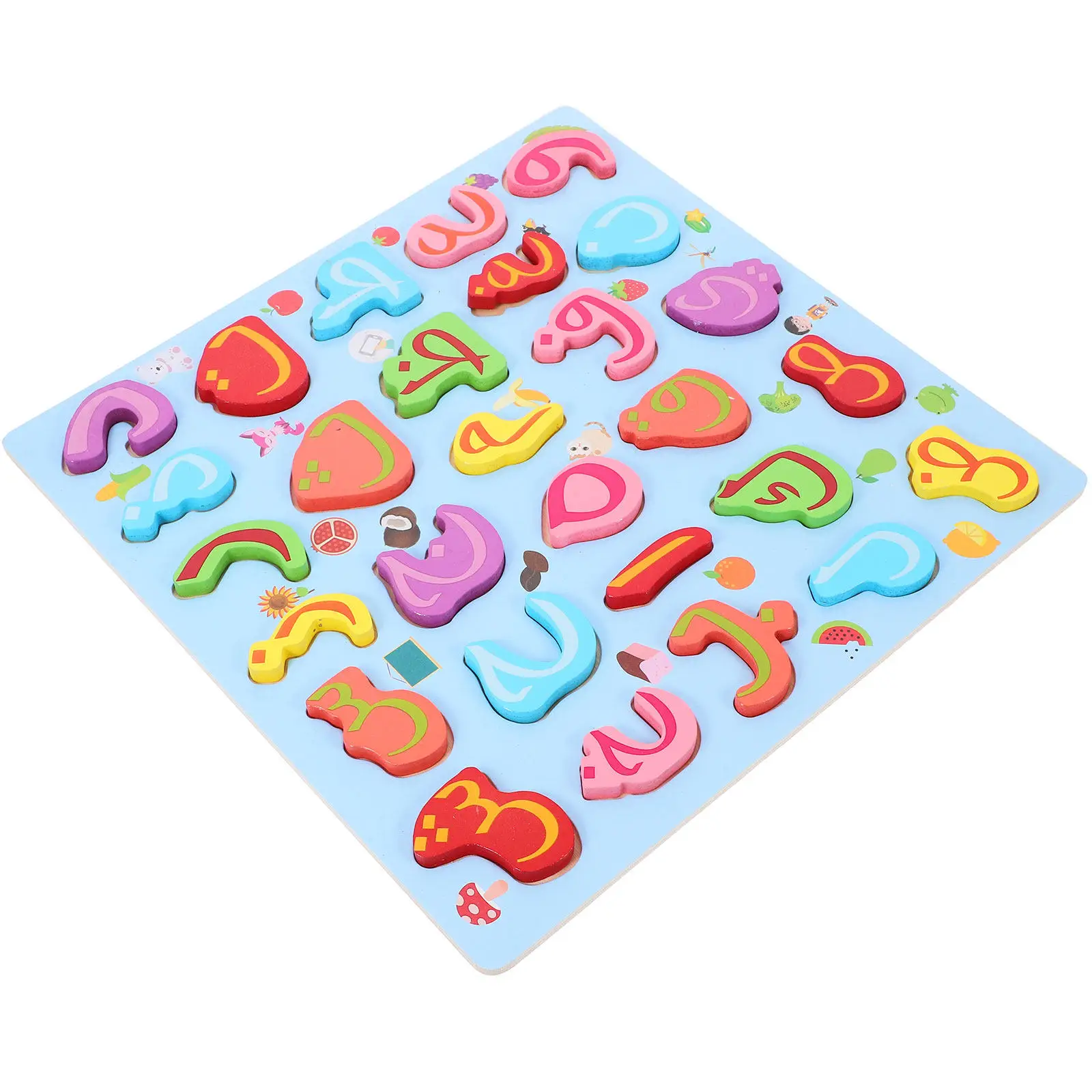 Wood Arabic Alphabet Puzzle Montessori Learning Game Early Education Letter Recognition for Toddlers Kids Educational Board
Wood Arabic Alphabet Puzzle Montessori Learning Game Early Education Letter Recognition for Toddlers Kids Educational Board