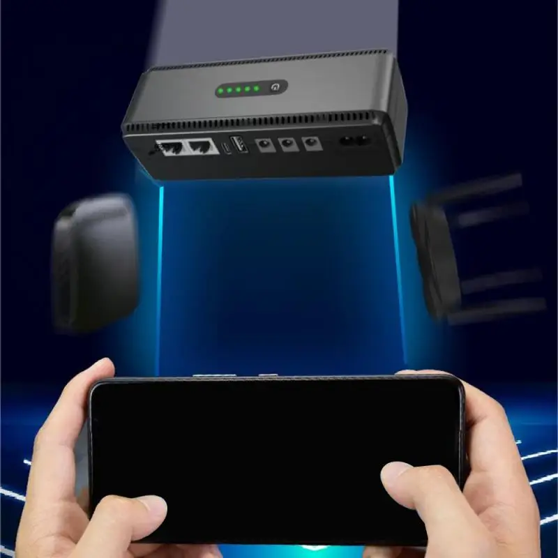8800/10400mAh DC Power Adapter UPS 5-12V 18W Uninterruptible Power Supply For WiFi Router Large Capacity Backup Power Supply EU
8800/10400mAh DC Power Adapter UPS 5-12V 18W Uninterruptible Power Supply For WiFi Router Large Capacity Backup Power Supply EU