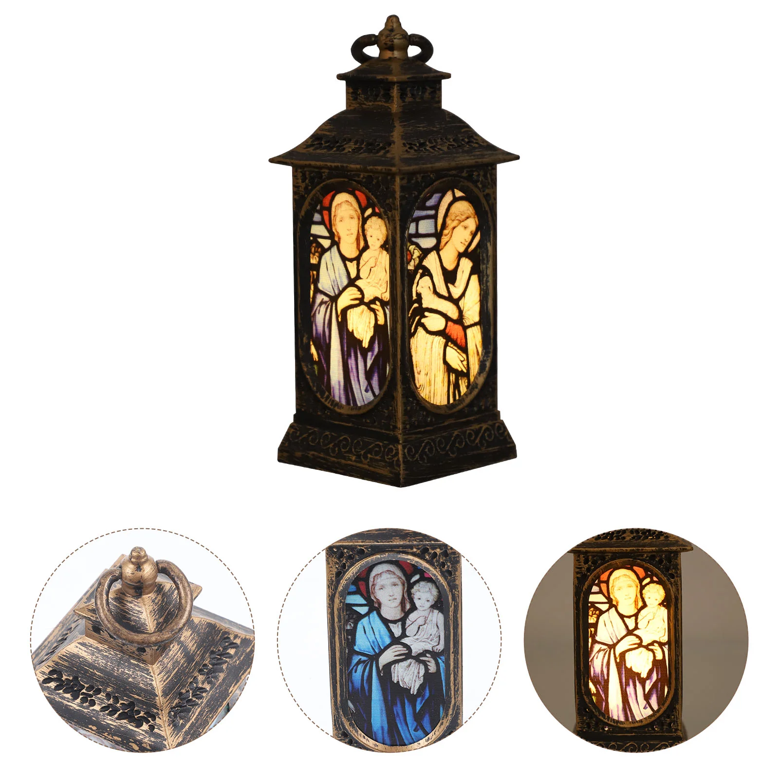 Small Oil Lamp Ornament Church Decor Christmas Desktop Retro Night Storm Snow Globe
Small Oil Lamp Ornament Church Decor Christmas Desktop Retro Night Storm Snow Globe