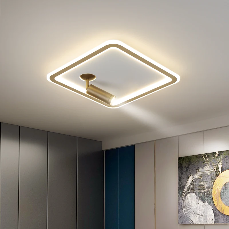 INS Modern LED Ceiling Light For Living Room Bedroom Indoor Round Square Lamp with Spotlight Surface Mounted Lighting AC85-260V
INS Modern LED Ceiling Light For Living Room Bedroom Indoor Round Square Lamp with Spotlight Surface Mounted Lighting AC85-260V