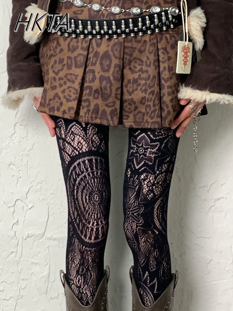 Vintage Y2k Subculture Hot Girls Long Tube Socks Women Summer New Punk Style Dark Black Tight Goth Hollowed Out Sexy Stockings
Vintage Y2k Subculture Hot Girls Long Tube Socks Women Summer New Punk Style Dark Black Tight Goth Hollowed Out Sexy Stockings