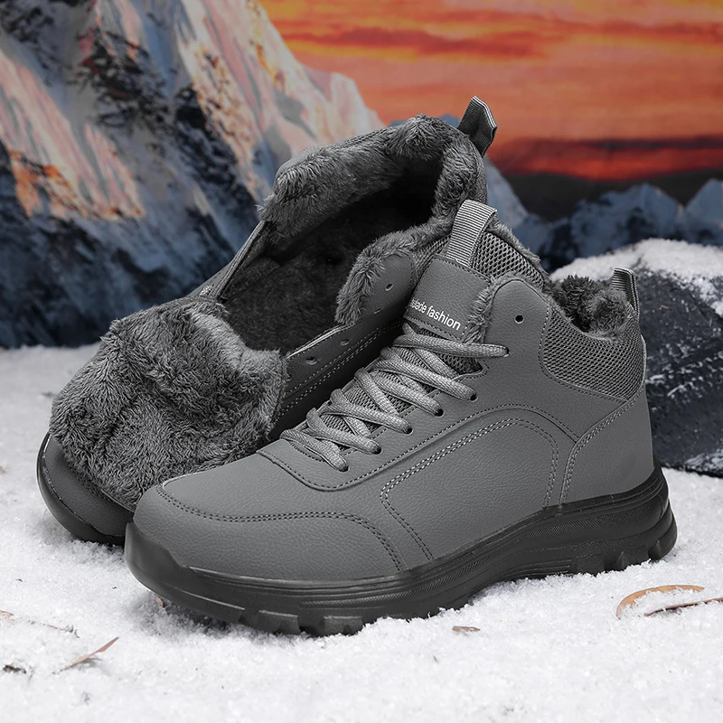 Winter Snow Boots Women Shoes Anti-slip Casual Soft Wear-resistant High-top Boots Men Comfortable Plush Outdoor Hiking Shoes Men
Winter Snow Boots Women Shoes Anti-slip Casual Soft Wear-resistant High-top Boots Men Comfortable Plush Outdoor Hiking Shoes Men