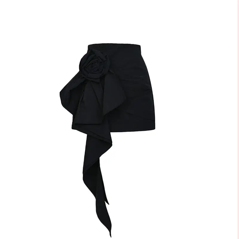 French Elegant High Waist A-line Solid High Street Skirts Harajuku American Pleated Flower Appliques Women Jupe Y2k Punk Skirts
French Elegant High Waist A-line Solid High Street Skirts Harajuku American Pleated Flower Appliques Women Jupe Y2k Punk Skirts