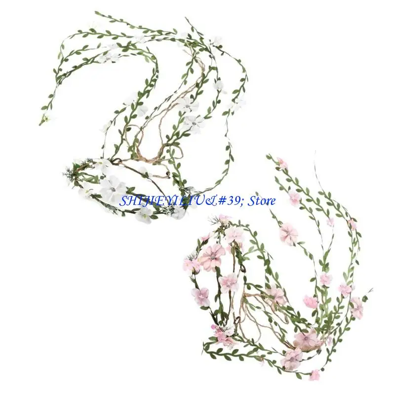 E21F повязка на голову с цветком ручной работы в богемном стиле, головной убор с виноградной короной, свадебный аксессуар для
E21F повязка на голову с цветком ручной работы в богемном стиле, головной убор с виноградной короной, свадебный аксессуар для