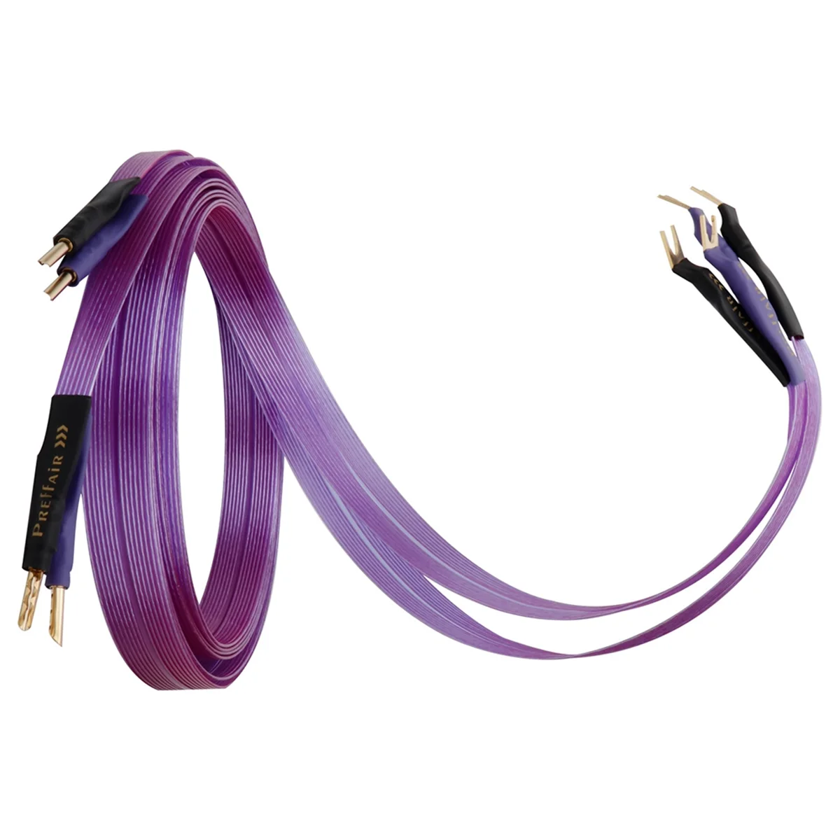 NEW!! HiFi OCC Speaker Cable Hi-End Pure Copper Belt with Serrated Solid Gold-Plated Banana Y Plugs Cable Speaker Amplifier
NEW!! HiFi OCC Speaker Cable Hi-End Pure Copper Belt with Serrated Solid Gold-Plated Banana Y Plugs Cable Speaker Amplifier