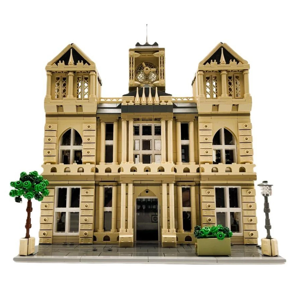 2860PCS MOC Old Town Hall Modular Renovation DIY Street View Model Building Blocks DIY Assembly Model Toy Adult Collection Gift
2860PCS MOC Old Town Hall Modular Renovation DIY Street View Model Building Blocks DIY Assembly Model Toy Adult Collection Gift