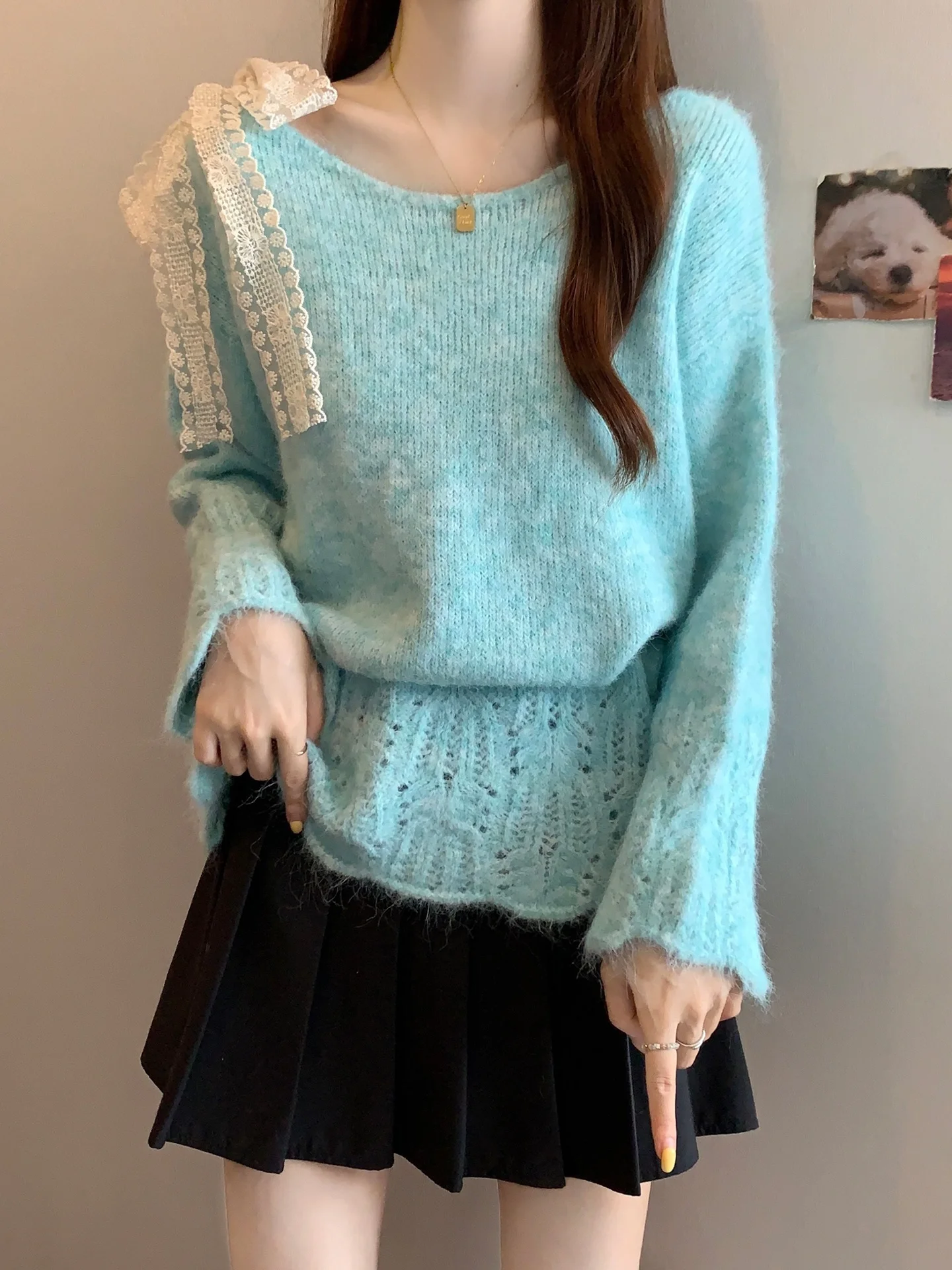 Вязаный свитер женский осенне-зимний больших размеров в корейском стиле, повседневный, удобный топ
Вязаный свитер женский осенне-зимний больших размеров в корейском стиле, повседневный, удобный топ