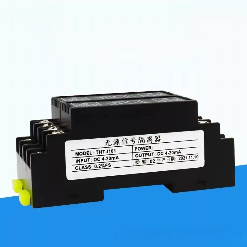 THT-I/U Series Passive Loop Power Current Voltage Signal Isolator 4-20mA 1IN 1OUT
THT-I/U Series Passive Loop Power Current Voltage Signal Isolator 4-20mA 1IN 1OUT