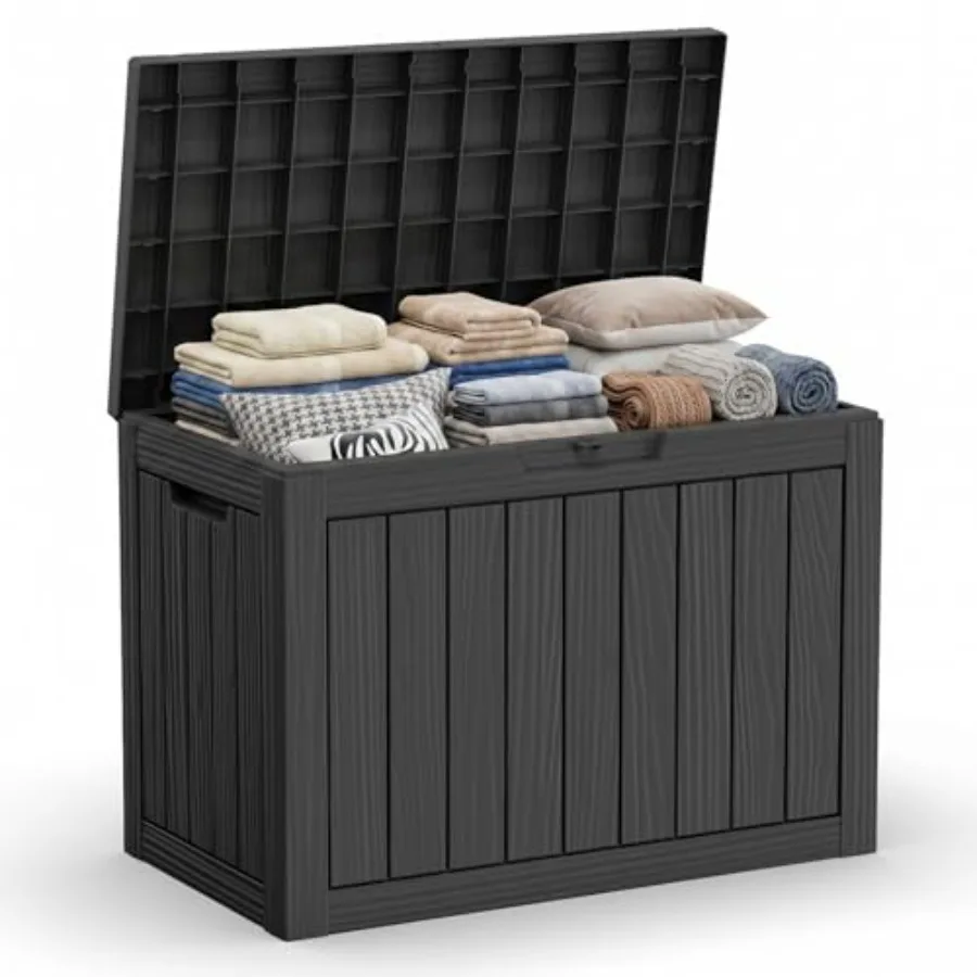 45 Gallon Deck Box, Outdoor Storage Box for Patio Furniture, Patio Cushions, Gardening Tools, Pool Supplies 480lbs Weight Capac
45 Gallon Deck Box, Outdoor Storage Box for Patio Furniture, Patio Cushions, Gardening Tools, Pool Supplies 480lbs Weight Capac
