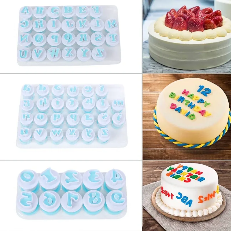 DIY Upper/Lower Case Alphabet Numbers Cookie Cake Birthday Cutter Set Food Grade Plastic Fondant Letter Kitchen Baking Mold
DIY Upper/Lower Case Alphabet Numbers Cookie Cake Birthday Cutter Set Food Grade Plastic Fondant Letter Kitchen Baking Mold