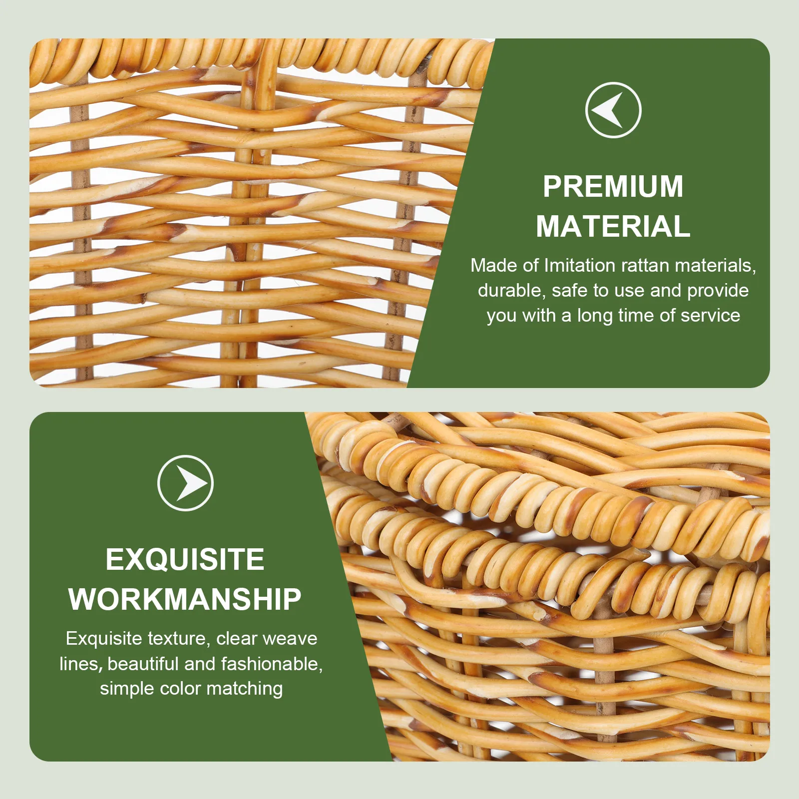 Woven Storage Basket High Capacity Eco Friendly Material Living Room Bedroom Bathroom Kitchen Closet Laundry Room Multipurpose
Woven Storage Basket High Capacity Eco Friendly Material Living Room Bedroom Bathroom Kitchen Closet Laundry Room Multipurpose