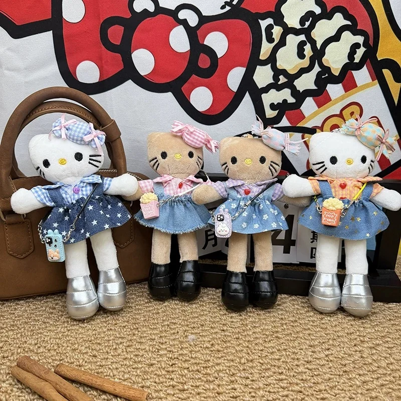 Плюшевая кукла Hello Kitty 15 см с длинными ногами, для самостоятельной нарядки, мультяшная, из ПП-хлопка, кавайная, брелок-подвеска для школьной сумки, аксессуар
Плюшевая кукла Hello Kitty 15 см с длинными ногами, для самостоятельной нарядки, мультяшная, из ПП-хлопка, кавайная, брелок-подвеска для школьной сумки, аксессуар