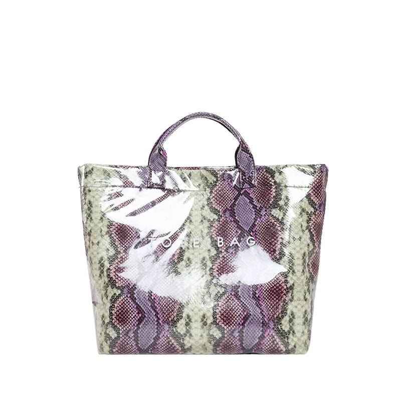 Women PU Handbag Elegant Wrist Bag Large Capacity Fashion Handheld Bag Snake Pattern Commuting Bag Waterproof Outdoor Travel Bag
Women PU Handbag Elegant Wrist Bag Large Capacity Fashion Handheld Bag Snake Pattern Commuting Bag Waterproof Outdoor Travel Bag