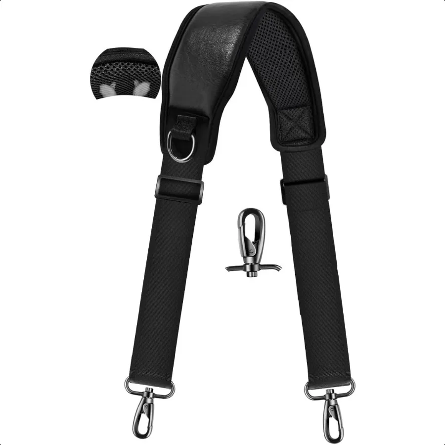 79 inch Bag Shoulder Strap with Ultra Cushion Breathable Pad Durable Strap with Double Adjustable Buckles and Metal Hooks for D
79 inch Bag Shoulder Strap with Ultra Cushion Breathable Pad Durable Strap with Double Adjustable Buckles and Metal Hooks for D