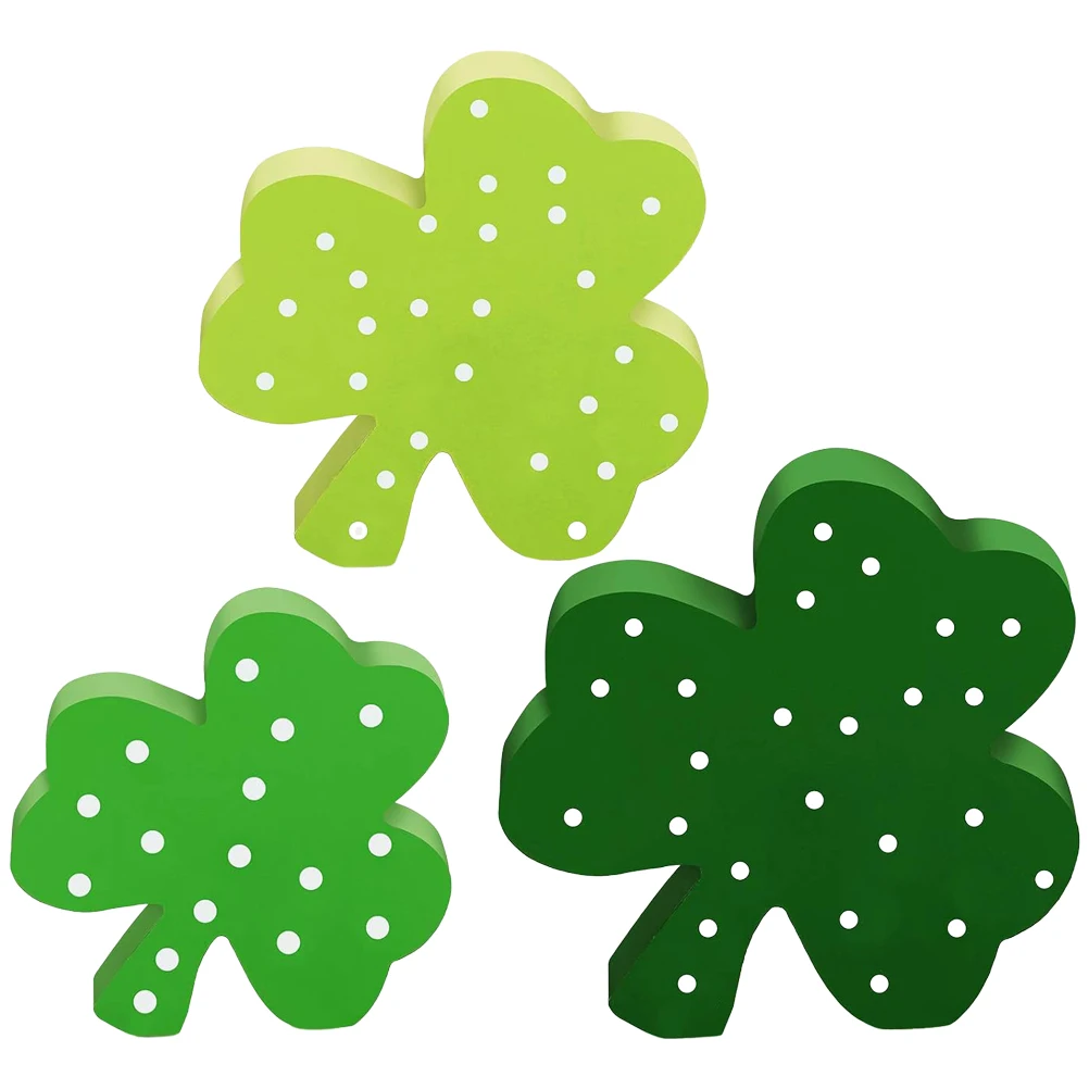 3pcs St Patrick'S Day Decoration Festive Party Ornament Shamrock Table Sign Irish Holiday Home Decor Desktop Accessories
3pcs St Patrick'S Day Decoration Festive Party Ornament Shamrock Table Sign Irish Holiday Home Decor Desktop Accessories