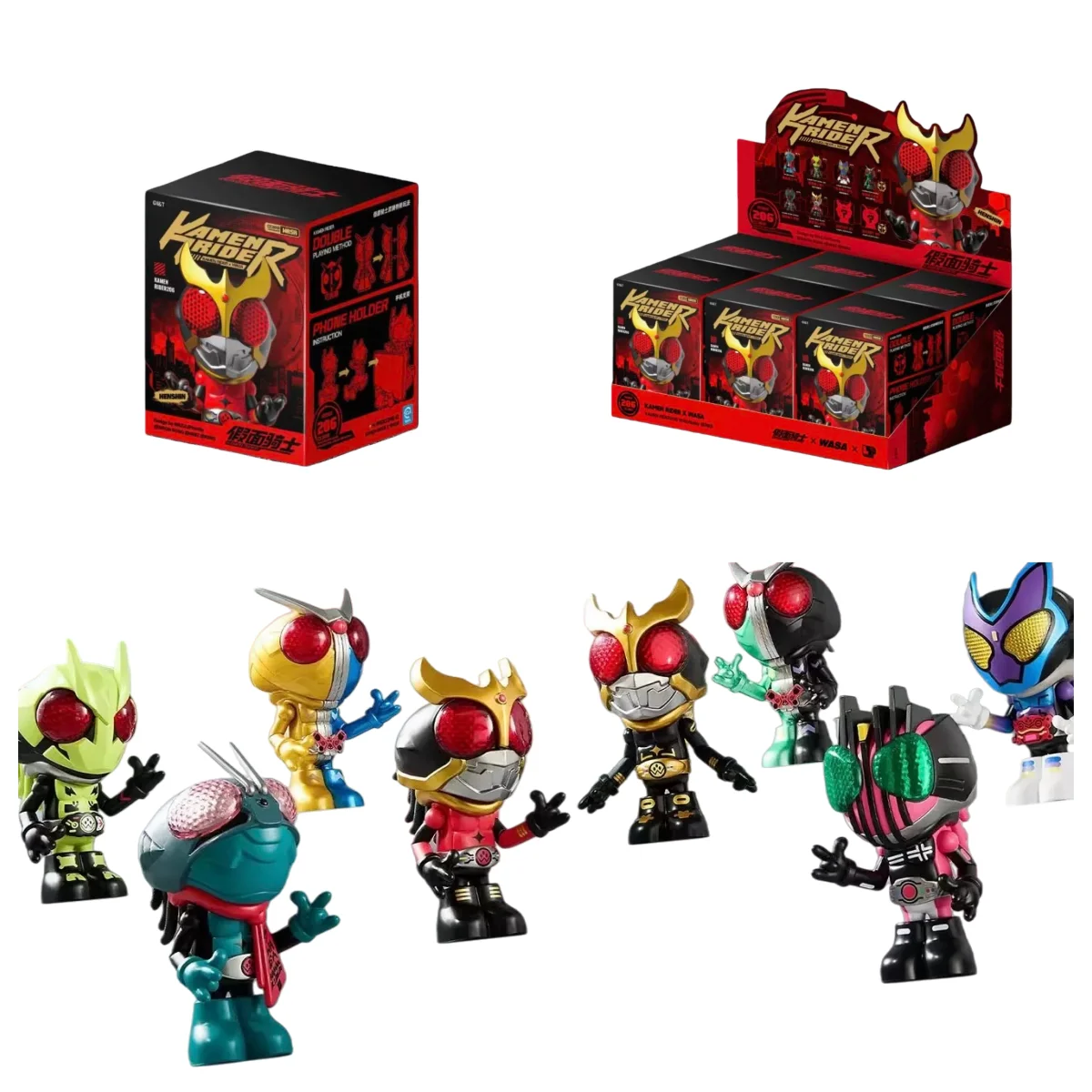 Kamen Rider Dreadlocks Series Blind Box Kamen Rider Action Figure Kuuga Decade Mystery Box Ornaments Gift Toys
Kamen Rider Dreadlocks Series Blind Box Kamen Rider Action Figure Kuuga Decade Mystery Box Ornaments Gift Toys